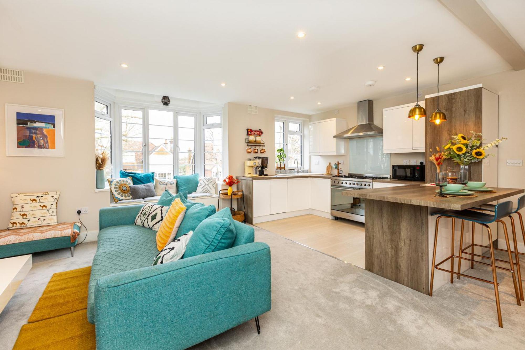 Ferienwohnung Exquisite 1Br In Chiswick, 3 Min To Train Station London Exterior foto