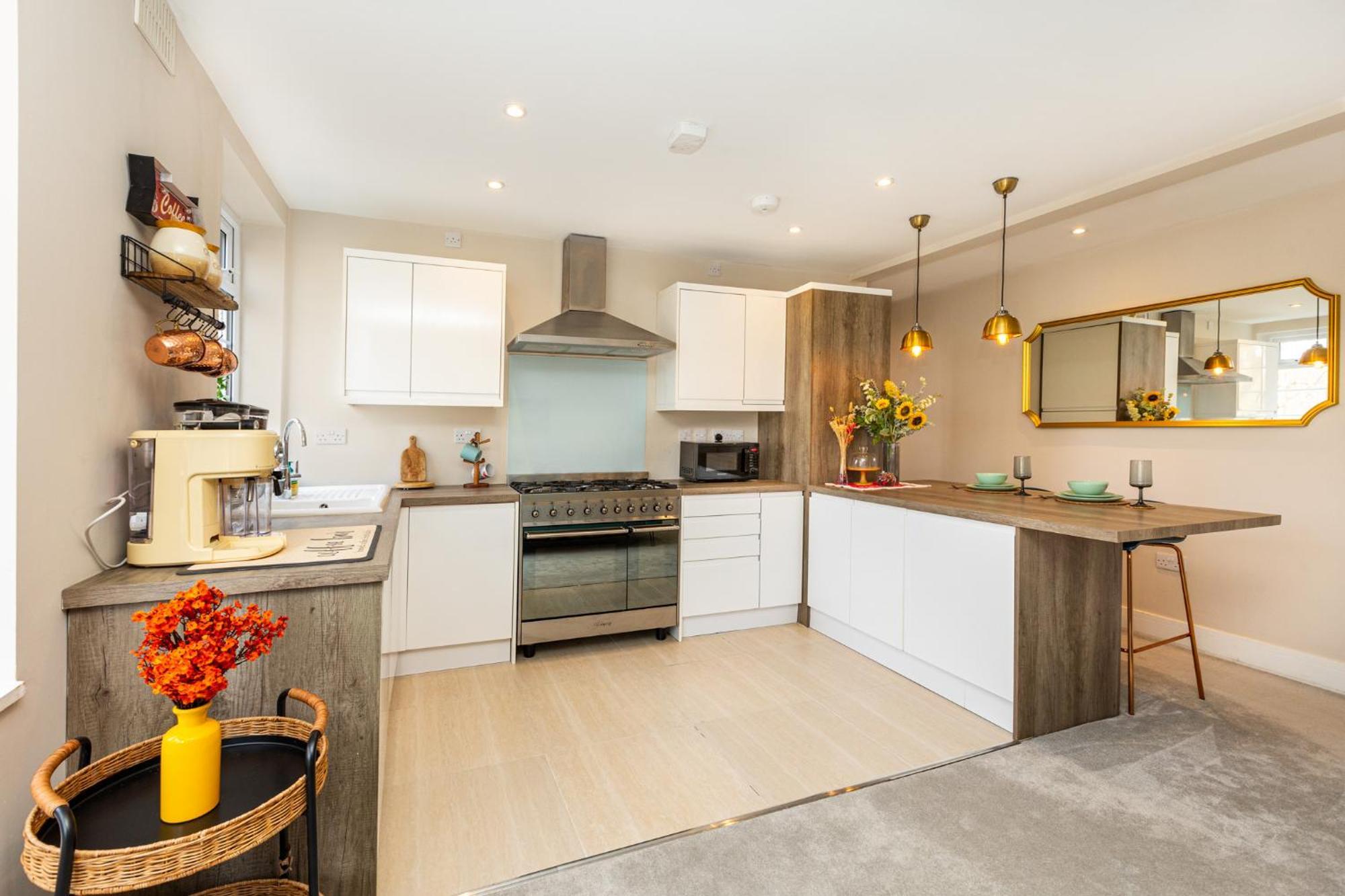 Ferienwohnung Exquisite 1Br In Chiswick, 3 Min To Train Station London Exterior foto