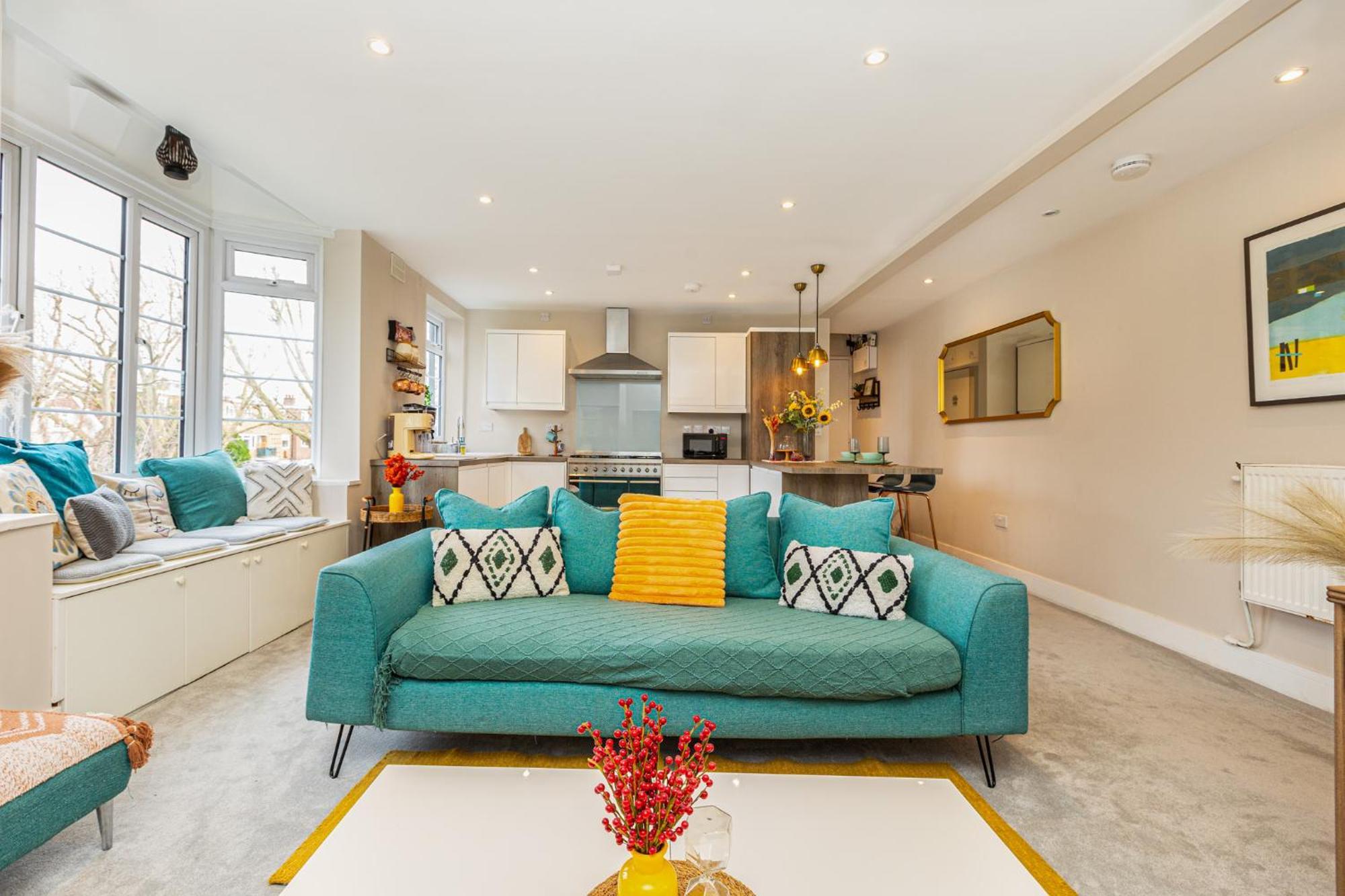 Ferienwohnung Exquisite 1Br In Chiswick, 3 Min To Train Station London Exterior foto